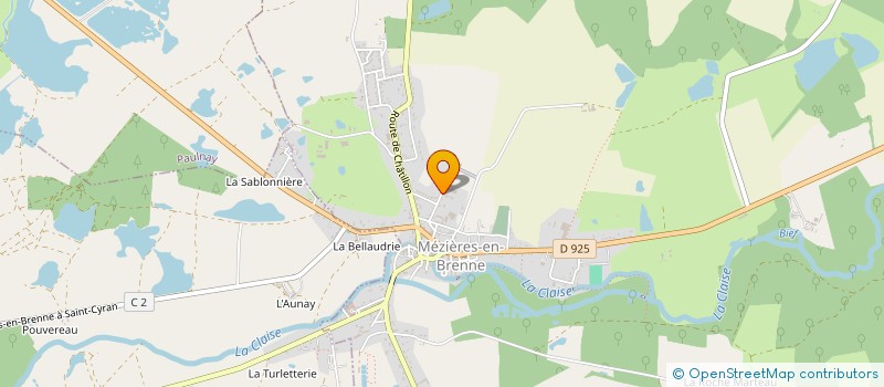 localisation de l'entreprise CRINIERES EN BRENNE à MEZIERES-EN-BRENNE