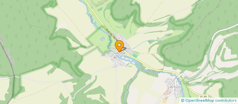 localisation de l'entreprise CRINIERES EN FORET à ROUVRES-SUR-AUBE