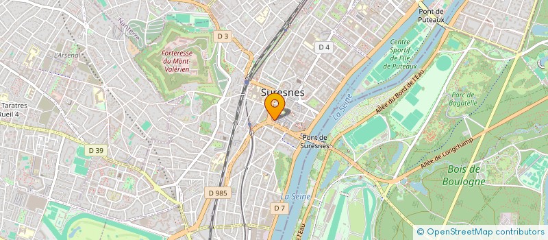 localisation de l'entreprise CRIO à SURESNES