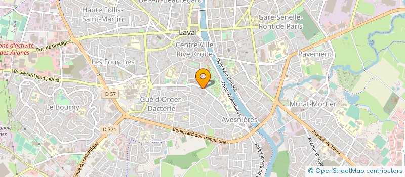 localisation de l'entreprise CRIOFLO à LAVAL
