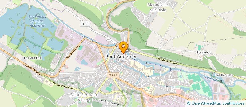 localisation de l'entreprise CRIOLLO à PONT-AUDEMER