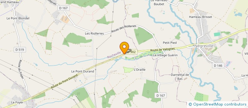 localisation de l'entreprise CRIPAMA SCI  L'ETANG-BERTRAND