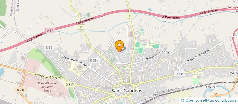 localisation de l'entreprise CRIPPLED CHICKS à SAINT-GAUDENS