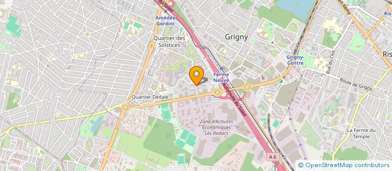 localisation de l'entreprise CRIPUS  GRIGNY