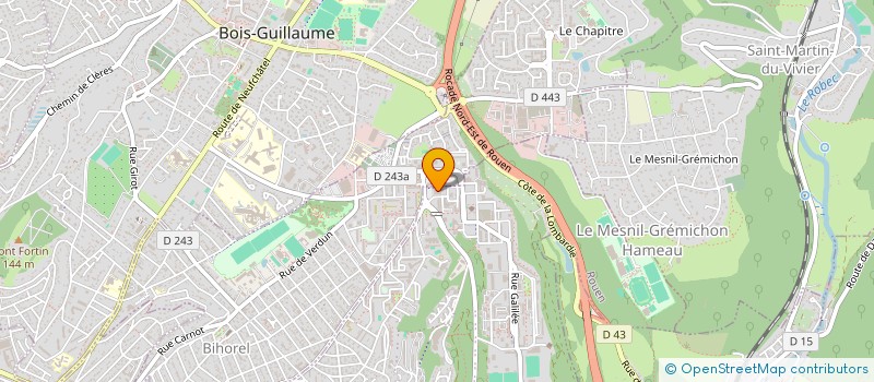 localisation de l'entreprise CRIQUIMMO ALPHA à ROUEN