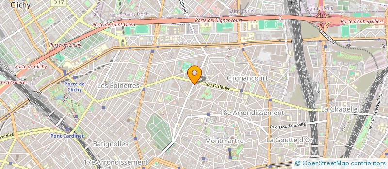 localisation de l'entreprise CRIS  PARIS