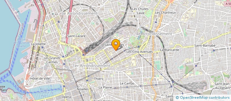 localisation de l'entreprise CRIS CREAT RECHER IMAGE SONORE à MARSEILLE