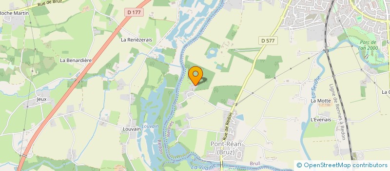 localisation de l'entreprise CRIS IMMO  BRUZ