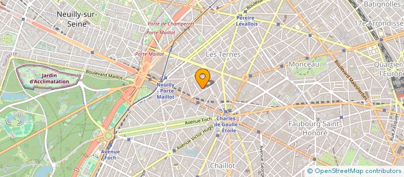 localisation de l'entreprise CRIS INTERNATIONAL à PARIS