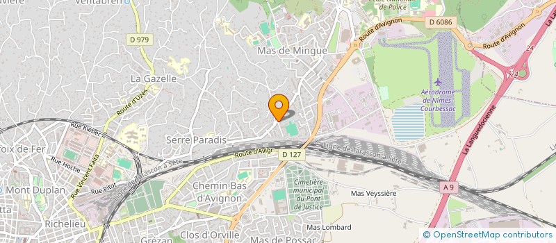 localisation de l'entreprise CRIS MULTISERVICES  NIMES