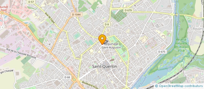 localisation de l'entreprise CRIS'OR SARL à SAINT-QUENTIN