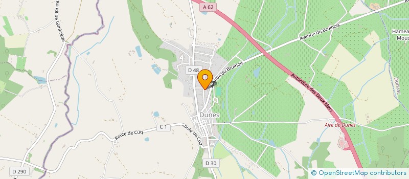 localisation de l'entreprise CRIS STYLE EXPERT  DUNES