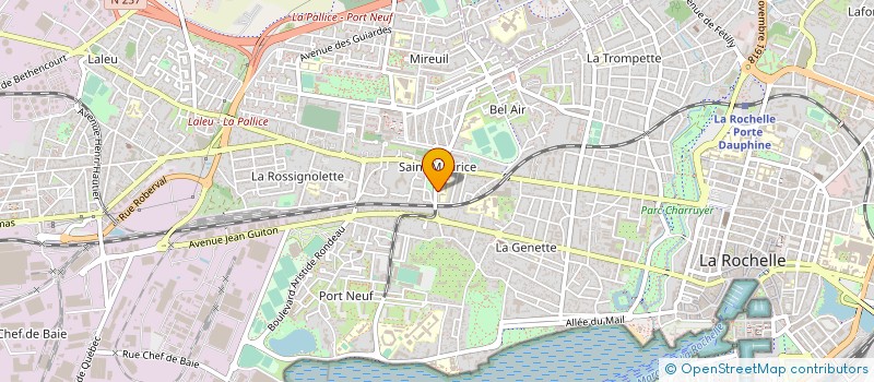 localisation de l'entreprise CRISALIDE  LA ROCHELLE