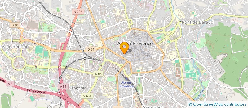 localisation de l'entreprise CRISCAR à AIX-EN-PROVENCE