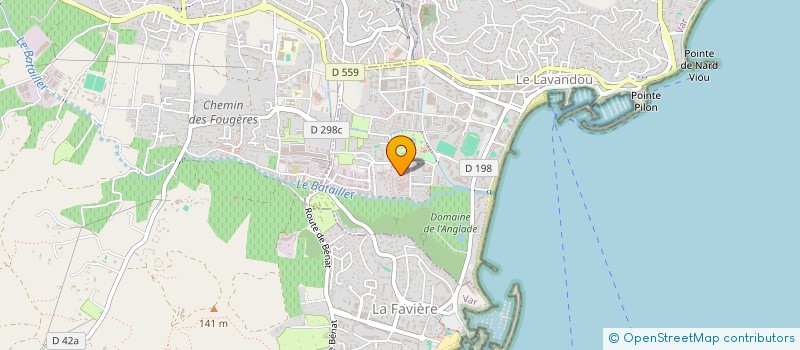 localisation de l'entreprise CRISCAT A VOTRE SERVICE  HYERES