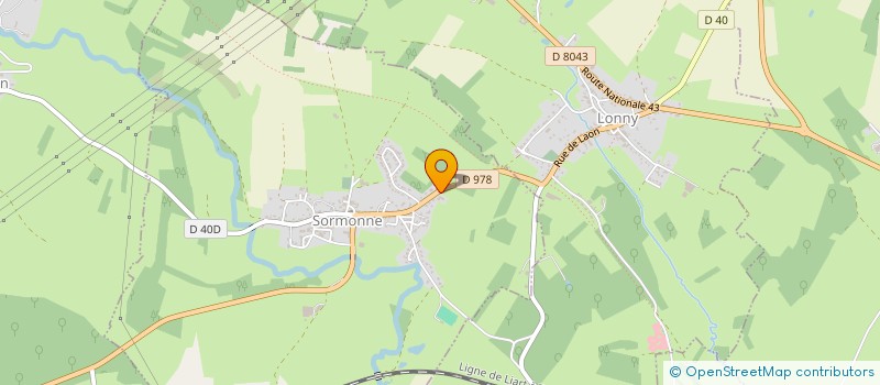 localisation de l'entreprise CRISCO  SORMONNE