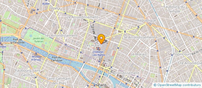 localisation de l'entreprise CRISE INTERNATIONAL à PARIS