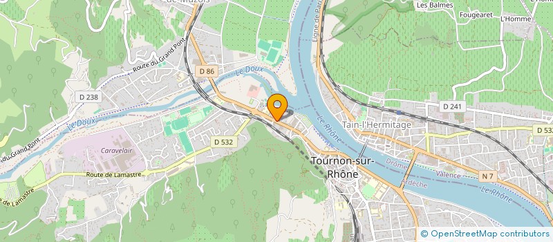 localisation de l'entreprise CRISIL à TOURNON-SUR-RHONE
