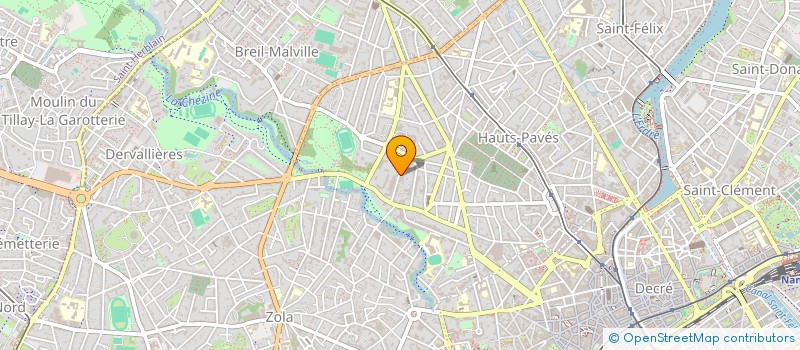 localisation de l'entreprise CRISKA à NANTES