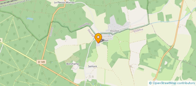 localisation de l'entreprise CRISMA à DOURDAN