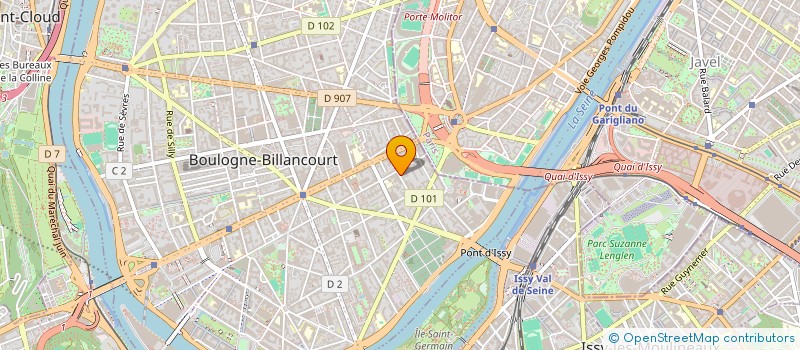 localisation de l'entreprise CRISMATI à BOULOGNE-BILLANCOURT