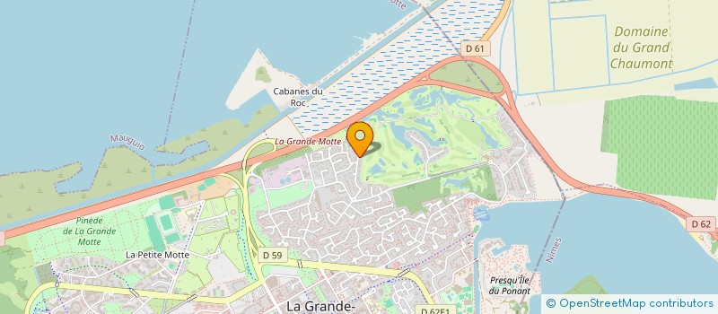 localisation de l'entreprise CRISMOR  LA GRANDE-MOTTE