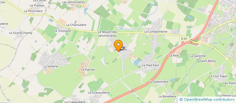 localisation de l'entreprise CRISNAD  SAINT-PHILBERT-DE-GRAND-LIEU