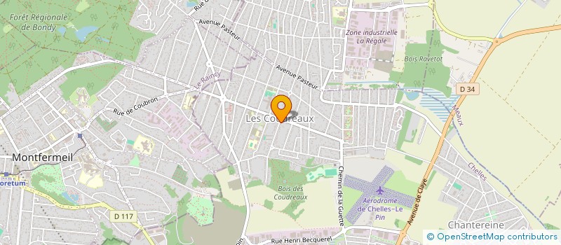 localisation de l'entreprise CRISOR à CHELLES