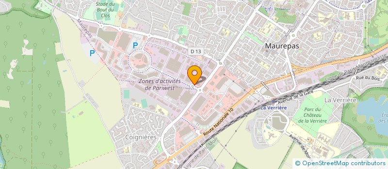 localisation de l'entreprise CRISPAJE à COIGNIERES