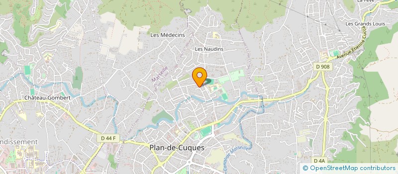 localisation de l'entreprise CRISPARO SECURITE à PLAN-DE-CUQUES