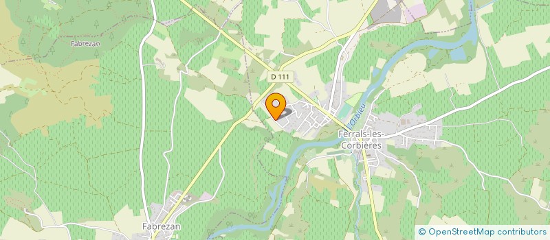 localisation de l'entreprise CRISPINA à FERRALS-LES-CORBIERES