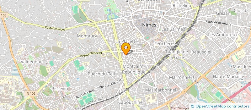 localisation de l'entreprise CRISPY'S  NIMES