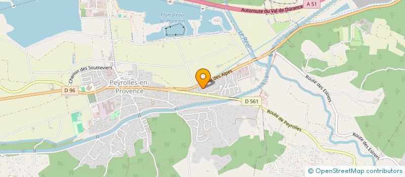 localisation de l'entreprise CRISS HOUSE  PEYROLLES-EN-PROVENCE