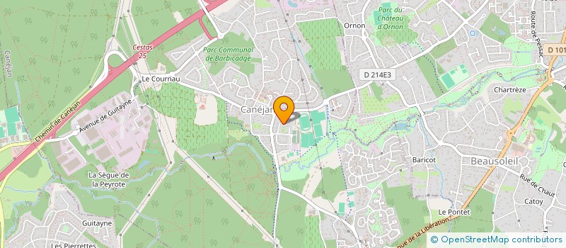 localisation de l'entreprise CRISSIS  MIMIZAN