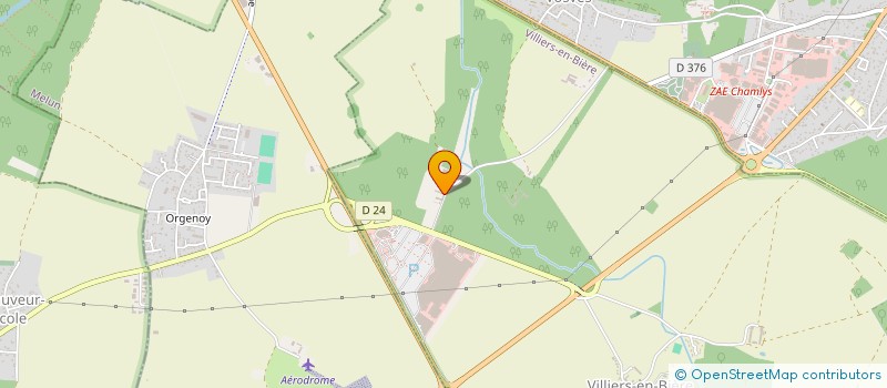 localisation de l'entreprise CRISSYLA  VILLIERS-EN-BIERE