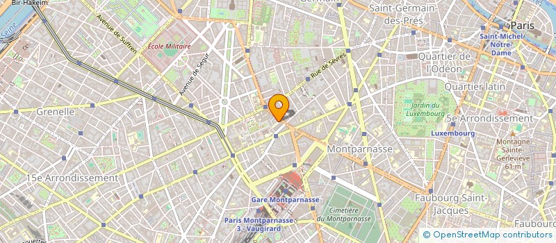 localisation de l'entreprise CRISTA  PARIS