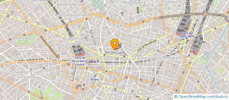localisation de l'entreprise CRISTAL 1 à PARIS