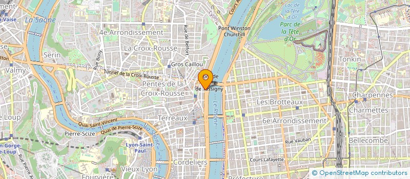 localisation de l'entreprise CRISTAL à LYON