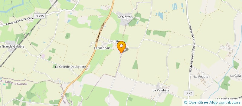 localisation de l'entreprise CRISTAL  MACHECOUL-SAINT-MEME