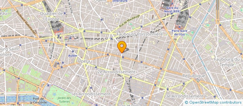 localisation de l'entreprise CRISTAL à PARIS