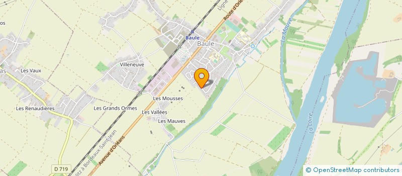localisation de l'entreprise CRISTAL à BAULE