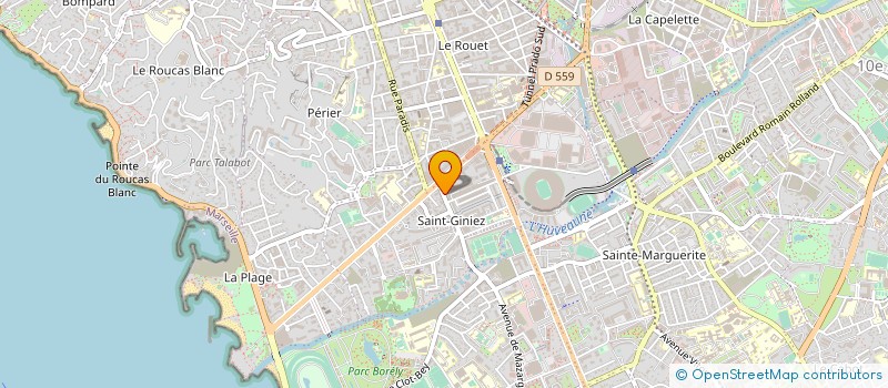 localisation de l'entreprise CRISTAL CONCORDE à MARSEILLE