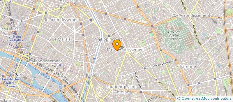 localisation de l'entreprise CRISTAL DIFFUSION  PARIS