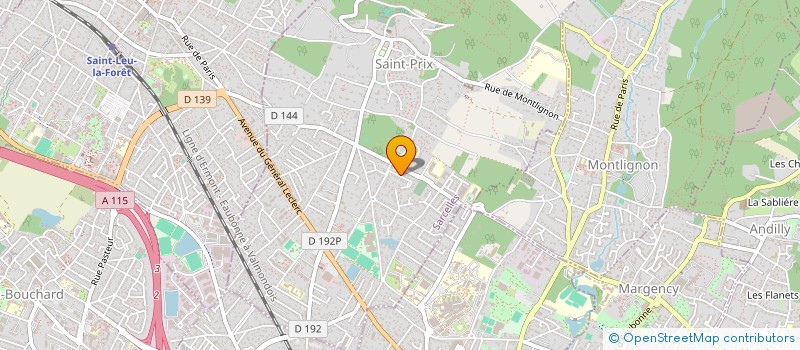 localisation de l'entreprise CRISTAL HOLDING à SAINT-PRIX