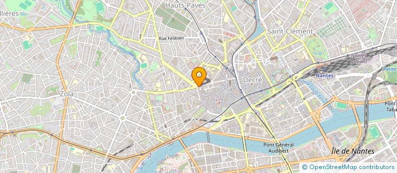localisation de l'entreprise CRISTAL INVESTISSEMENTS à NANTES