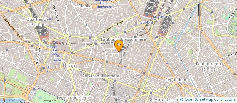 localisation de l'entreprise CRISTAL IROISE  PARIS