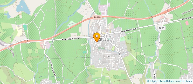 localisation de l'entreprise CRISTAL LABO ASS RECHER ASTRO METAPHYSIQ  SAINT-GENIS-DES-FONTAINES