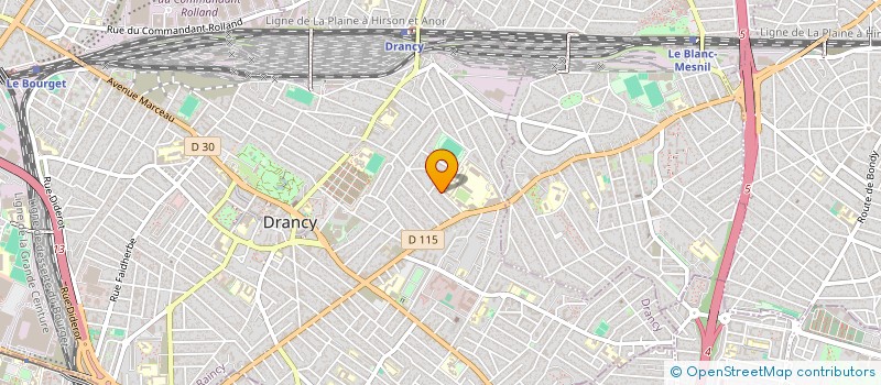 localisation de l'entreprise CRISTAL NET à DRANCY