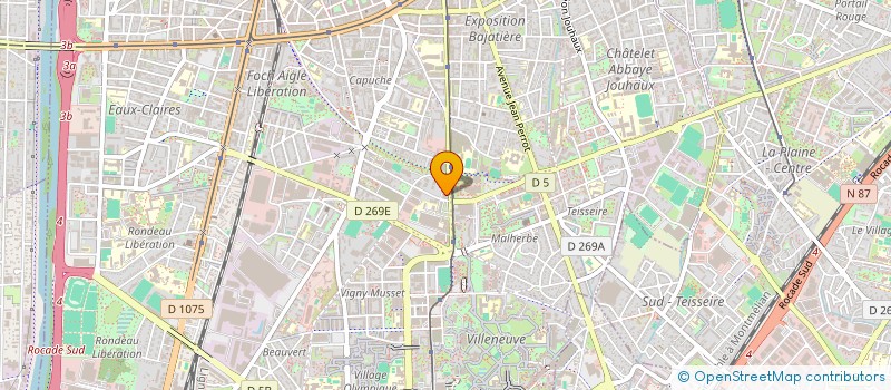 localisation de l'entreprise CRISTAL'O à GRENOBLE