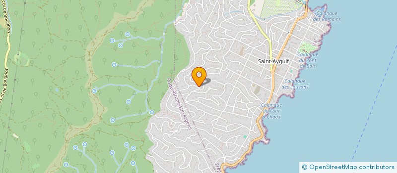 localisation de l'entreprise CRISTAL ROC'H à FREJUS